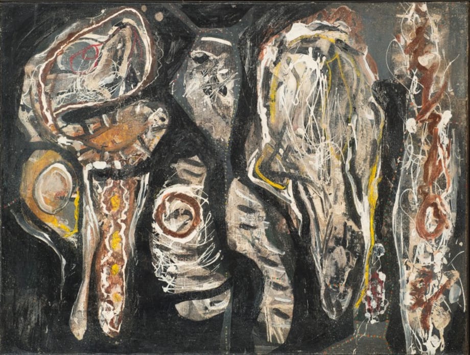 Gerome Kamrowski Collaborative Painting, 1940