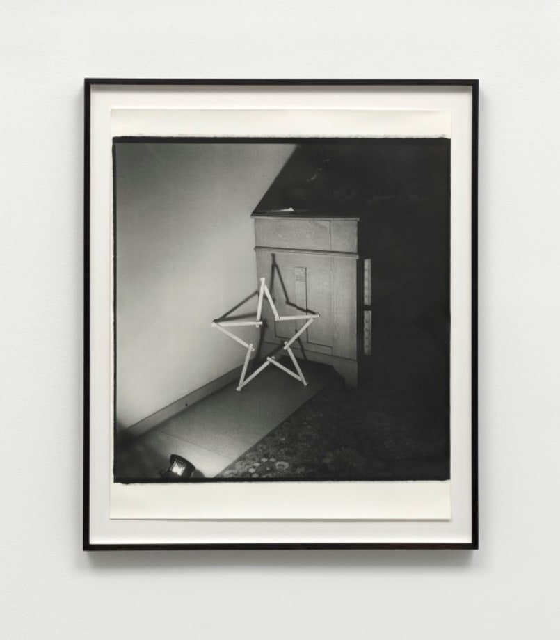 Untitled (Ruler star) by Sigmar Polke