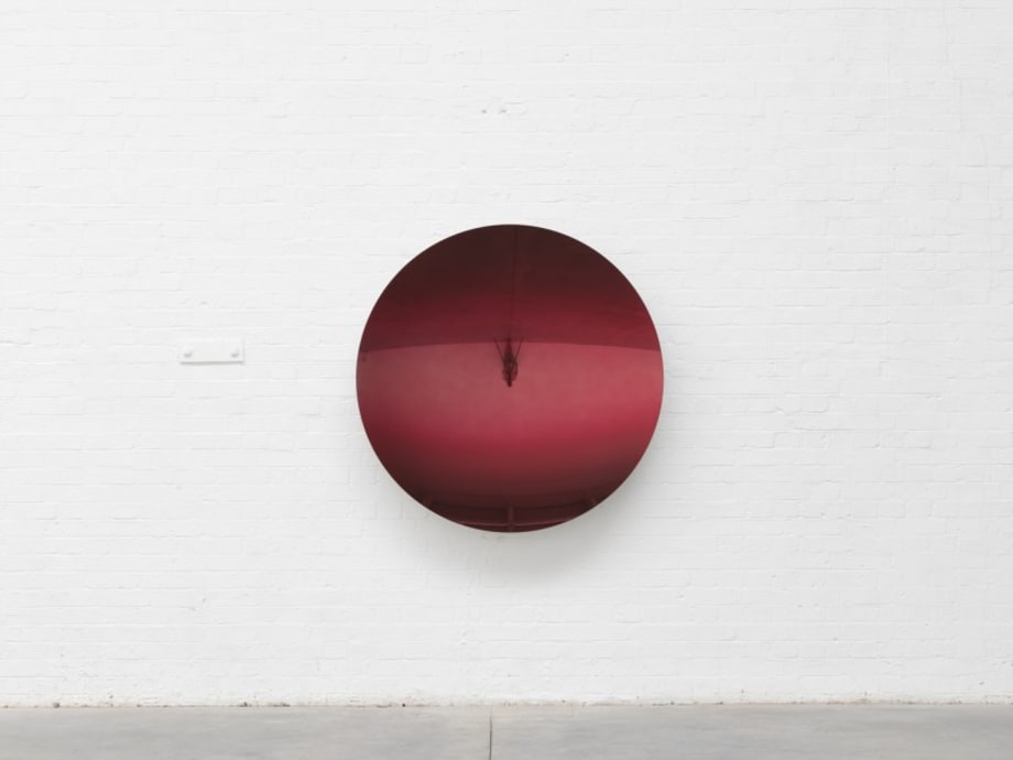 Anish Kapoor Mirror Brandy Wine To Laser Red Mix2 To Brandy Wine 2018 Anish Kapoor Mirror Brandy Wine To Laser Red Mix2 To Brandy Wine 2018