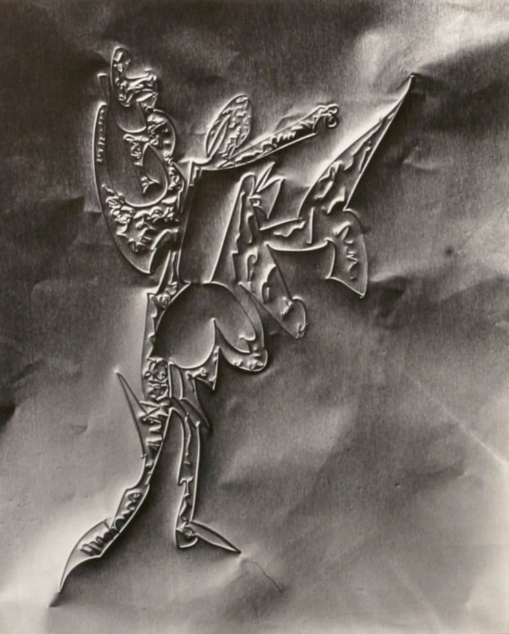 Frederick Sommer Untitled (Drawing on Aluminum Foil), 1981