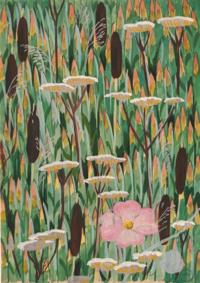 Charles Burchfield | Wallpaper Design No. 4, 1922