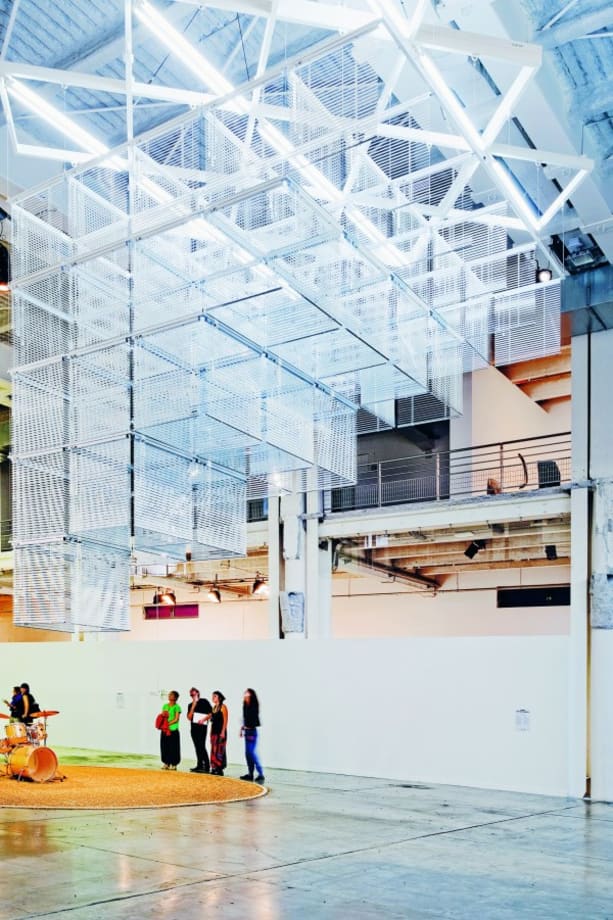 Haegue Yang Sol LeWitt Upside Down Structure with