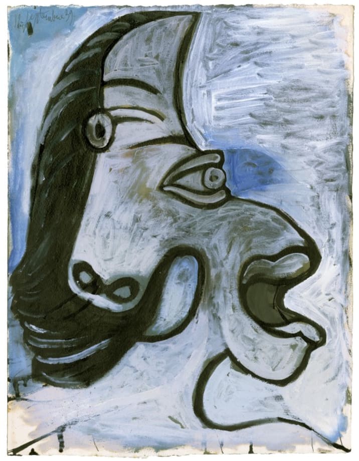 Pablo Picasso Portrait De Dora Maar 1939
