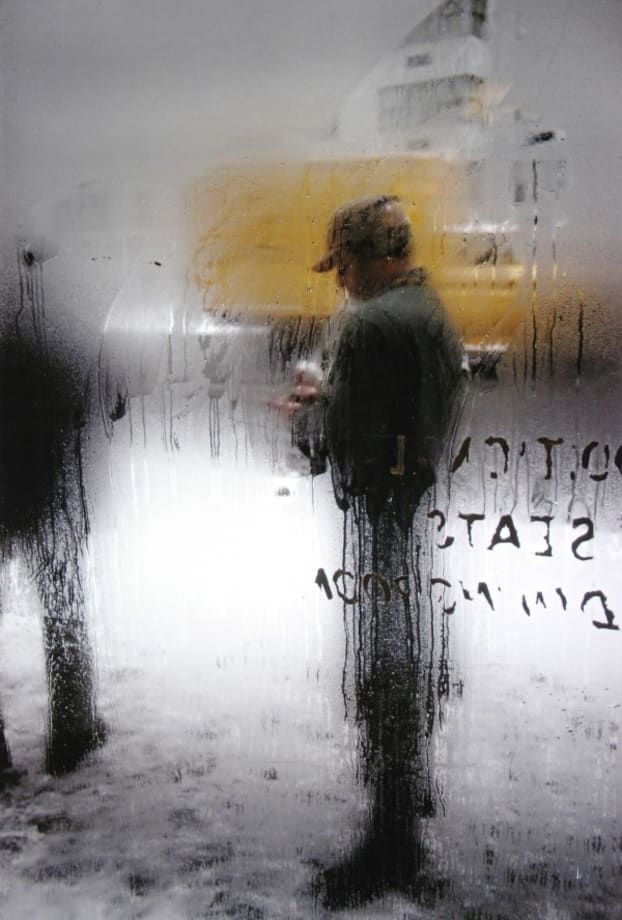Snow by Saul Leiter