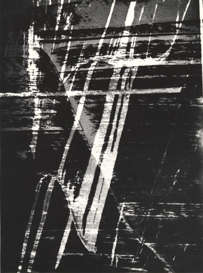 Otto Steinert  Traces on Black, 1954