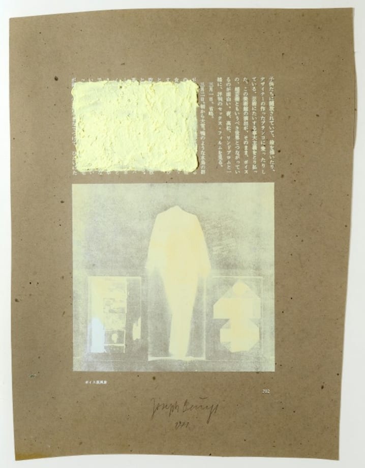 Joseph Beuys The Eurasian Sulphur Work 1971