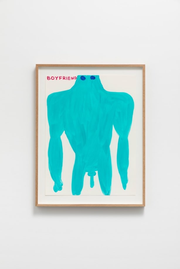 Untitled (Boyfriend) by David Shrigley