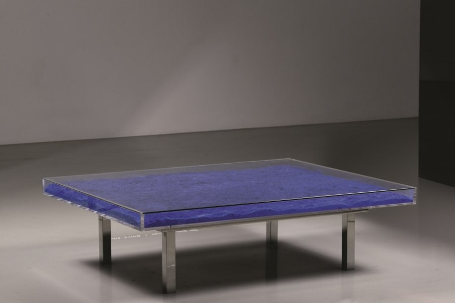 Yves Klein Table Bleue Klein, 1961