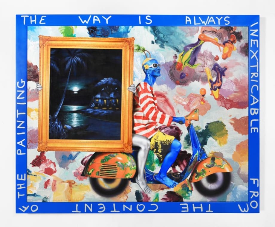 Ashley Bickerton The Way..., 2018