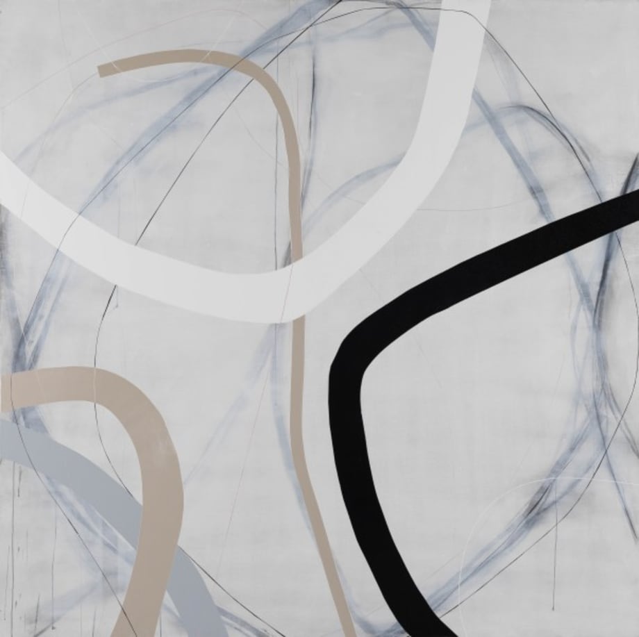 Zhou Li 周力 Zhou Li 白影 线之六 White Shadow Lines No 6 17 布面综合材料 Mixed Media On Canvas 0 0cm 17