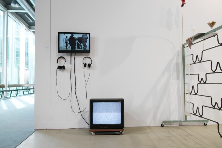 Kasia Fudakowski Broken TV (or DVD player), 2015