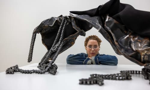 Image accompanying source report: Kennedy Yanko brings Mary Magdalene-inspired sculptures to Art Basel Paris's citywide program
