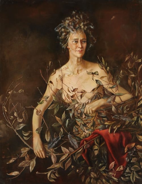 Leonor Fini、PORTRAIT、海外版超希少レゾネ、新品額付 Leonor Fini | Portrait of Mrs. Hasellter, 1942 | Art Basel