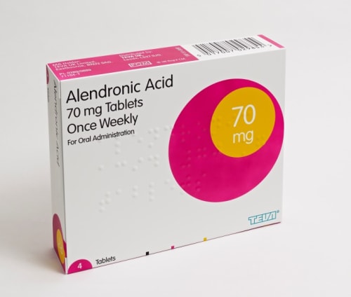 how to take alendronic acid 70mg tablets