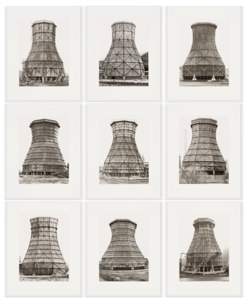 Bernd & Hilla Becher | Cooling Towers, 1969 | Art Basel