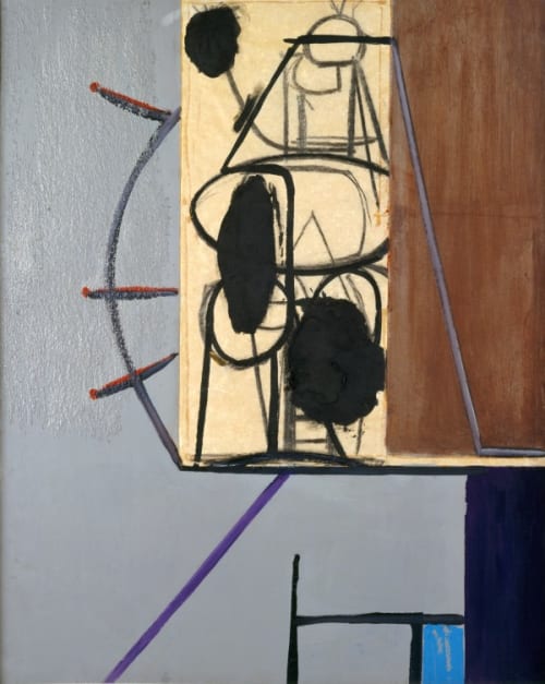 【中古】Robert Motherwell RM-26-wo-Frame-1.jpg