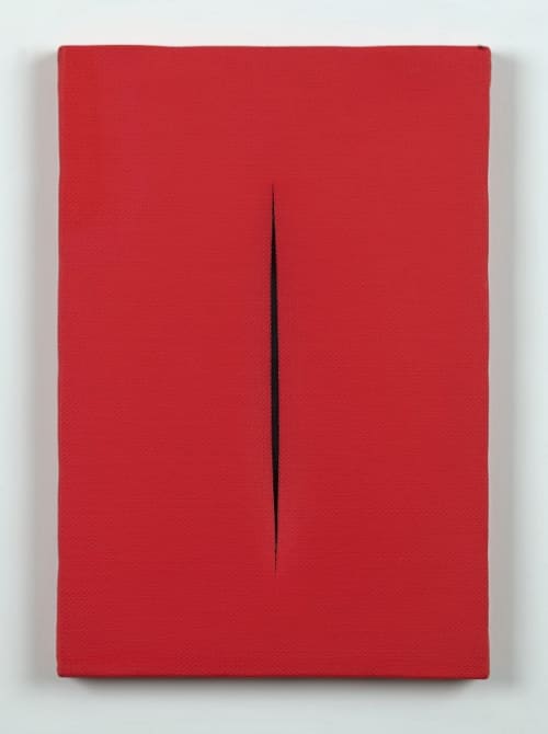 Lucio Fontana、Concetto spaziale、希少画集画 Lucio Fontana | Concetto spaziale, Attese, 1966 | Art Basel