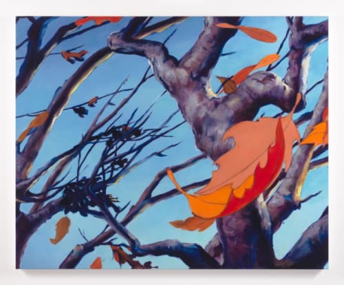 Colen Artist Dan Colen | Mother (Dead Leaves), 2018 | Art Basel