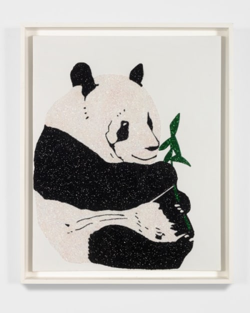 Rob Pruitt Power Of The Panda Happy 1999