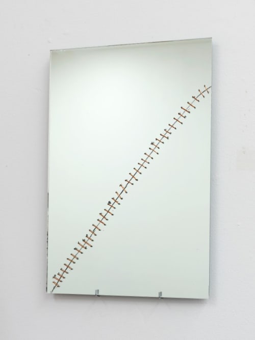 Kader Attia Repaired Broken Mirror 11, 2015 Art Basel