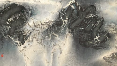 絵画 Cool Waters Cool Waters