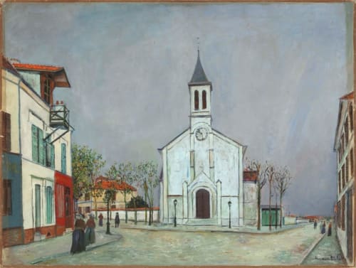 Maurice Utrillo | Eglise de Villetaneuse (Seine-Saint- Denis