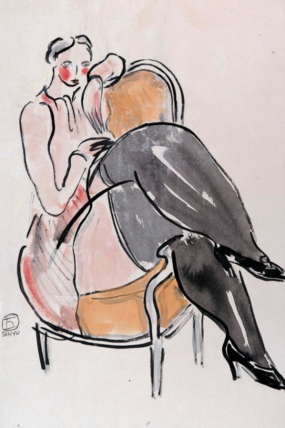 Seated Lady on an Armchair
