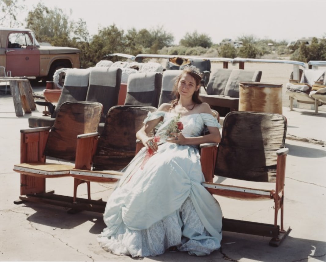 Queen of the Prom, the Range Night Club, Slab City, California, March 2005.