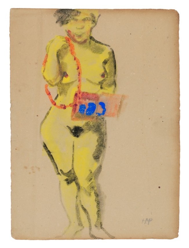 Zwei stehende Mädchen/Standing Female Nude