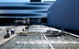 Artist Nairy Baghramian reimagines the Messeplatz fountain