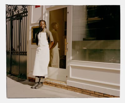 Celebrated for his Japanese-African cuisine, the rising restaurateur shares his vision of the French capital