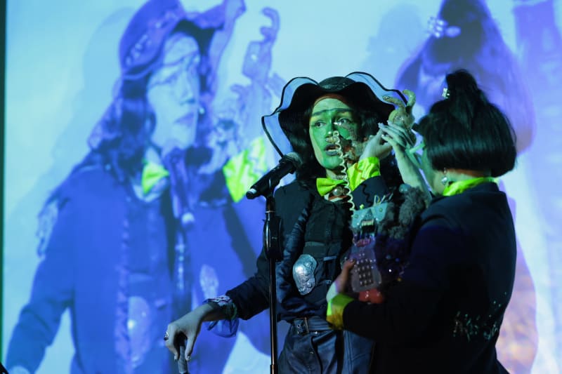 Primate Visions: Macaque Macabre Show Tune