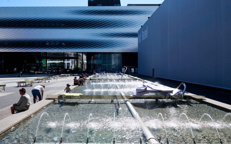 Artist Nairy Baghramian reimagines the Messeplatz fountain
