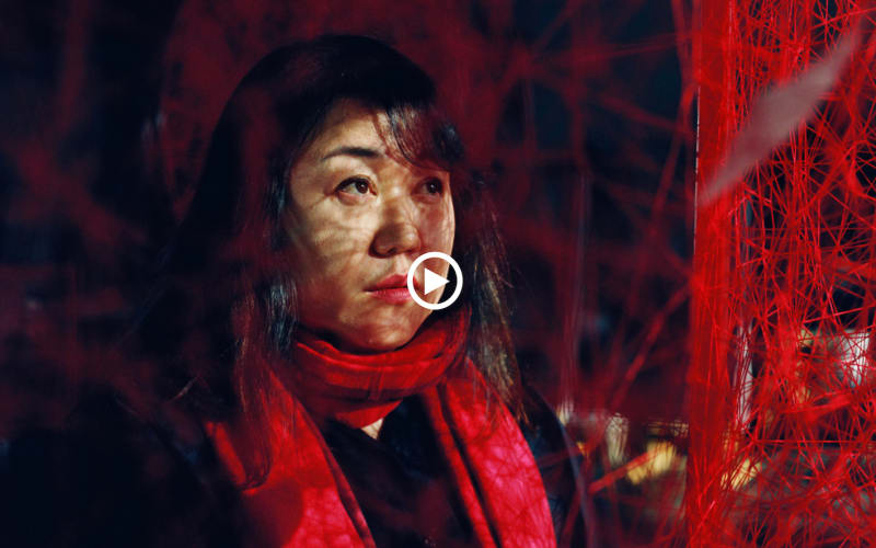 Meet the artists | Chiharu Shiota