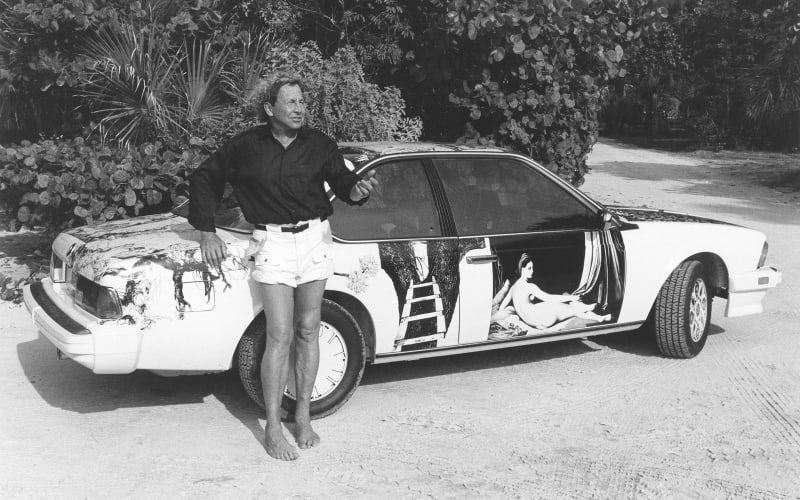 On the road with Robert Rauschenberg