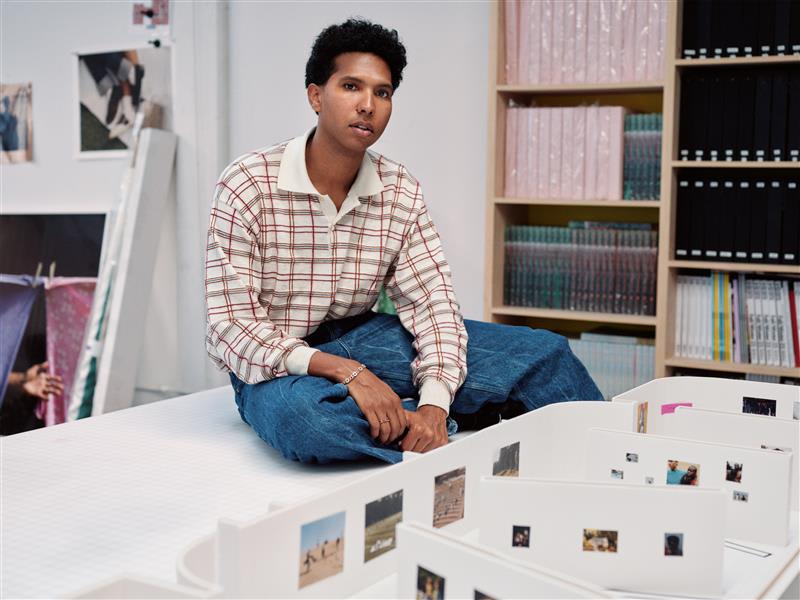 In the studio with shooting star Tyler Mitchell 