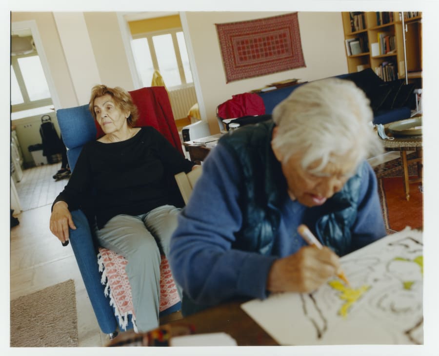 Etel Adnan and Simone Fattal talk poetry, pottery, and philosophy from their Breton retreat