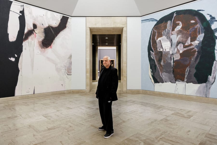 Luc Tuymans on painting the walls of the Louvre