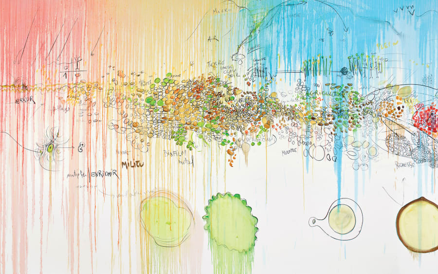 One work: Error by Fabrice Hyber