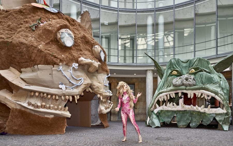 Artist Monster Chetwynd on turning a shopping mall into a lily-pad pond
