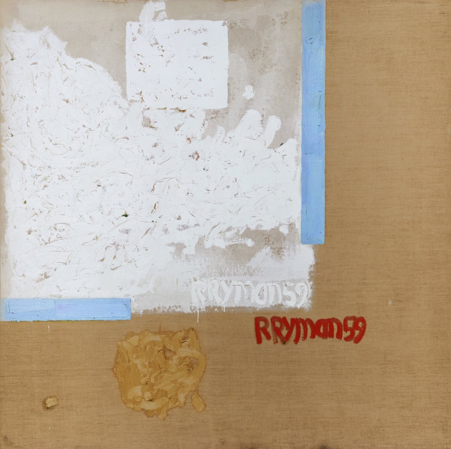 Robert Ryman’s sophisticated perspective