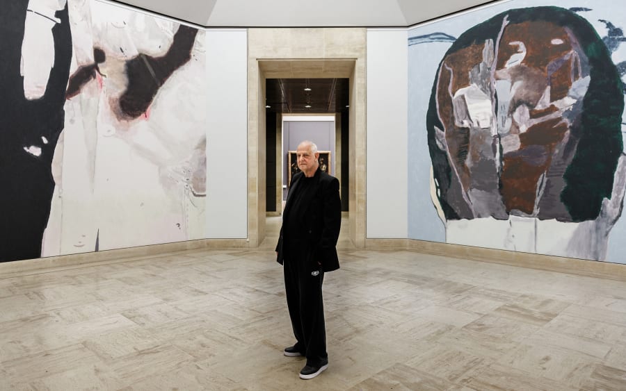 Luc Tuymans on painting the walls of the Louvre