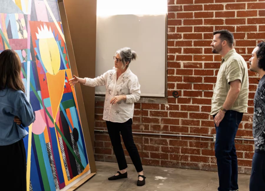 Los Angeles: private art viewing with Vielmetter's founder