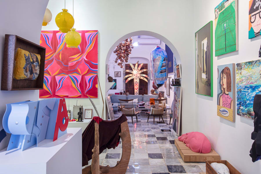 Puerto Rican collectors César and Mima Reyes on living inside an artwork