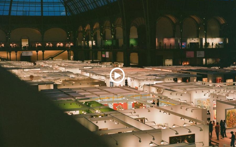 Une perspective unique : Art Basel Paris vue d’en haut