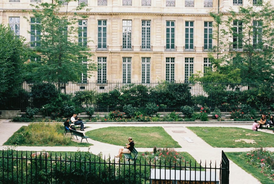 The art, architecture, and hidden gardens of Paris’s most storied district 