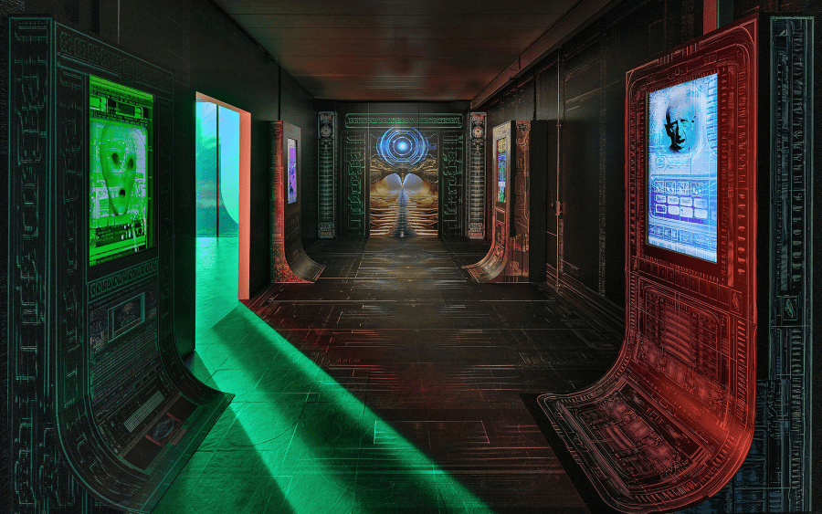 When digital art meets ancient beliefs