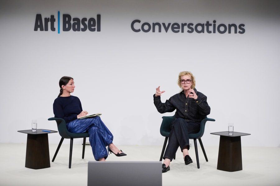 Conversations | Premiere artist talk: Katharina Grosse and Natalia Grabowska