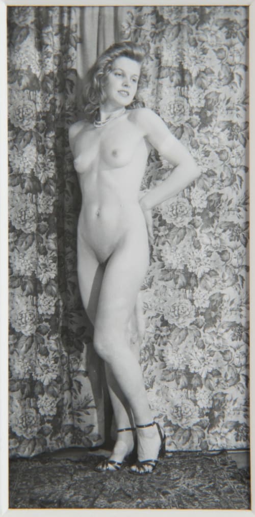Untitled (Standing nude with heels)