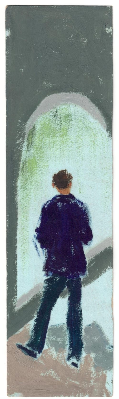 When ZHANG Wei was sketching
